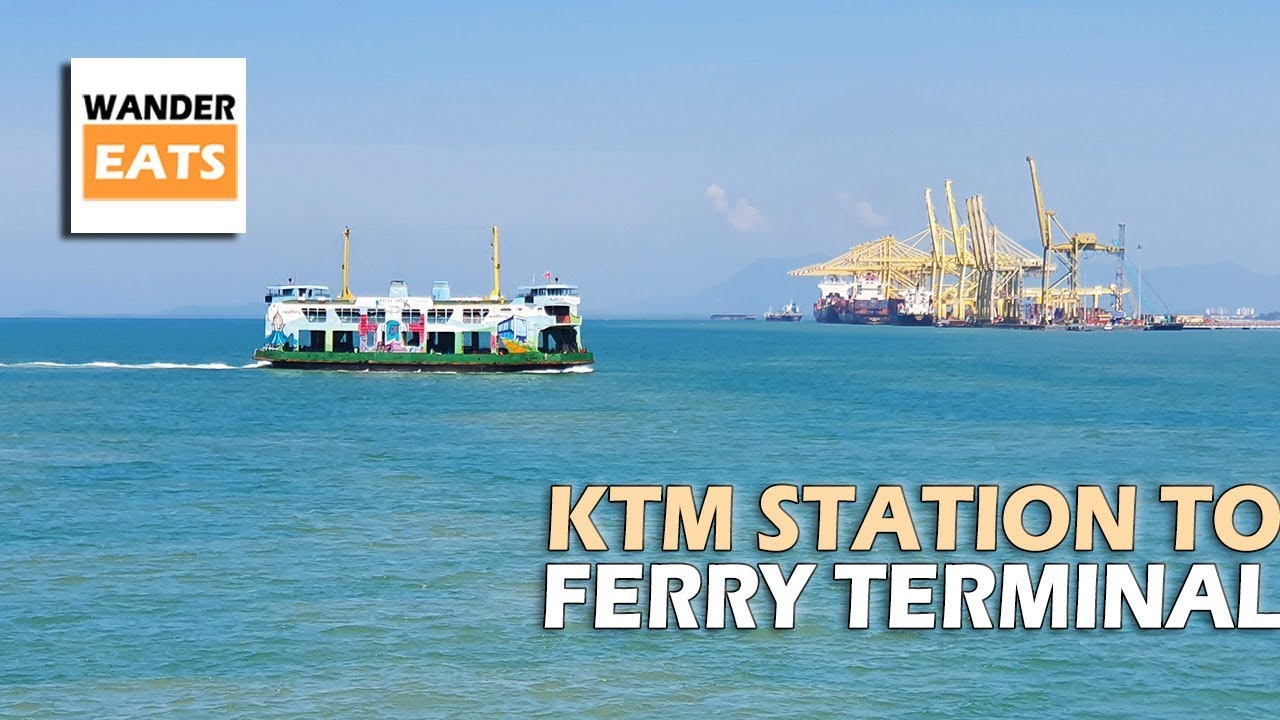 Walk: Butterworth KTM Station to Ferry Terminal, Penang