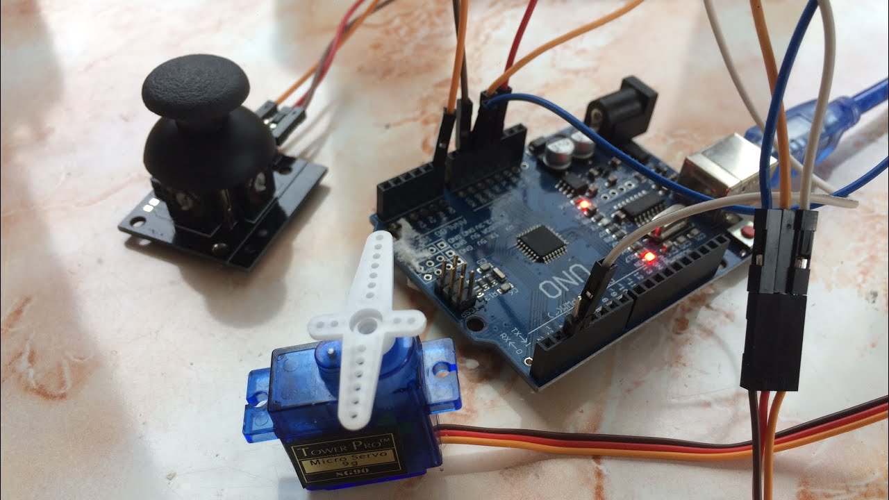 Arduino Joystick ile Servo Motor Kontrolü