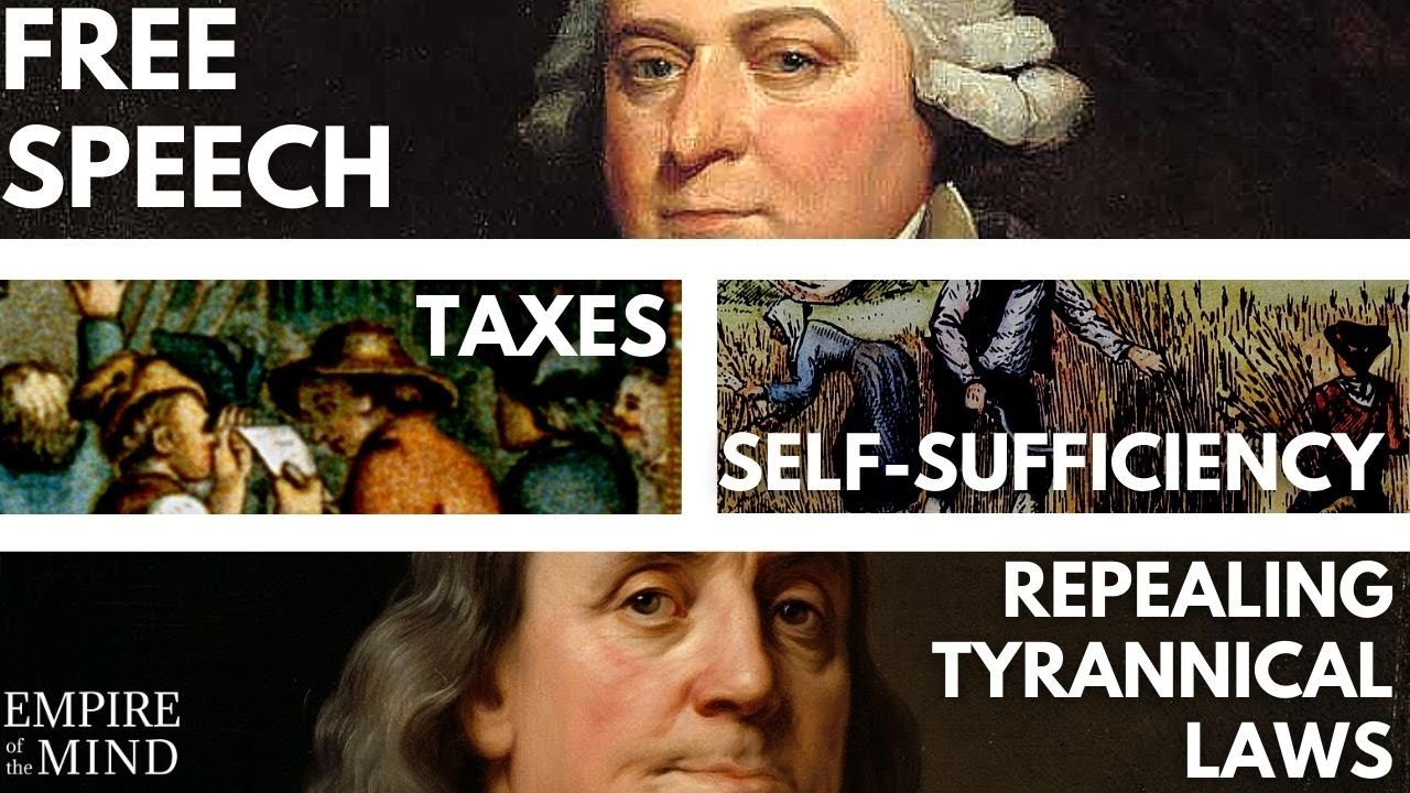 Why The American Revolution Was About FREE SPEECH & SELF-SUFFICIENT Economics, Not Just Taxes