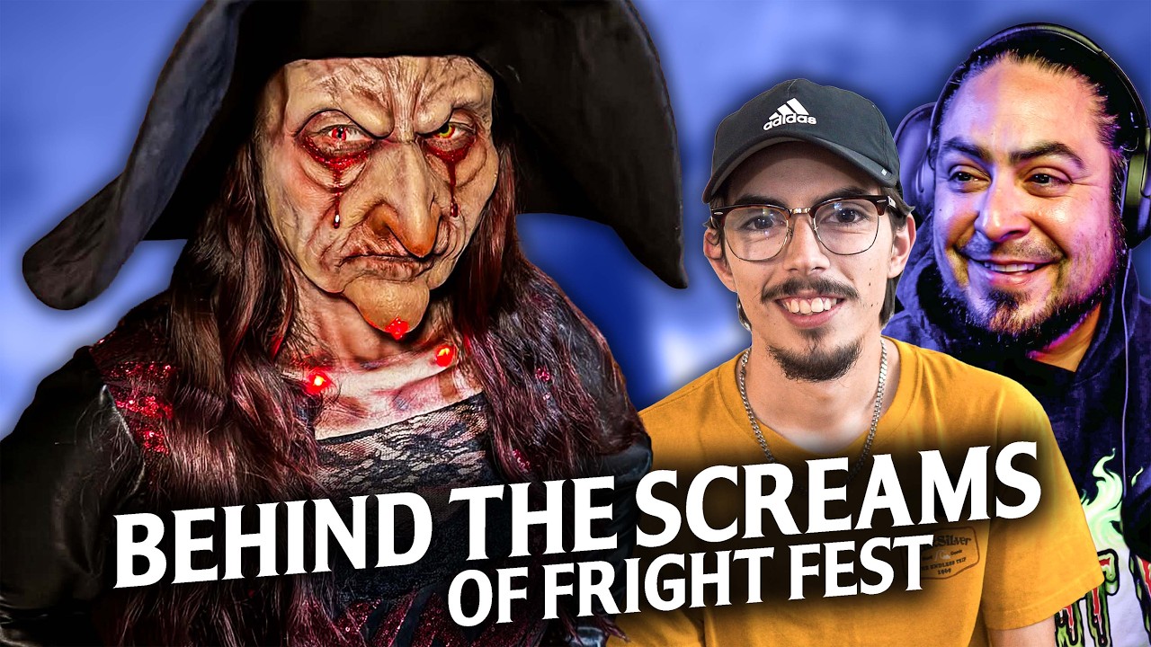 Inside the Mind of a Six Flags Fright Fest Scare Actor! 