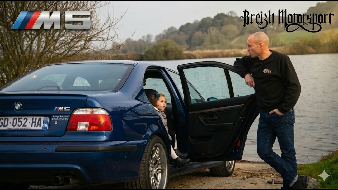 M5 E39 - Le youngtimer pour papa press&eacute; !