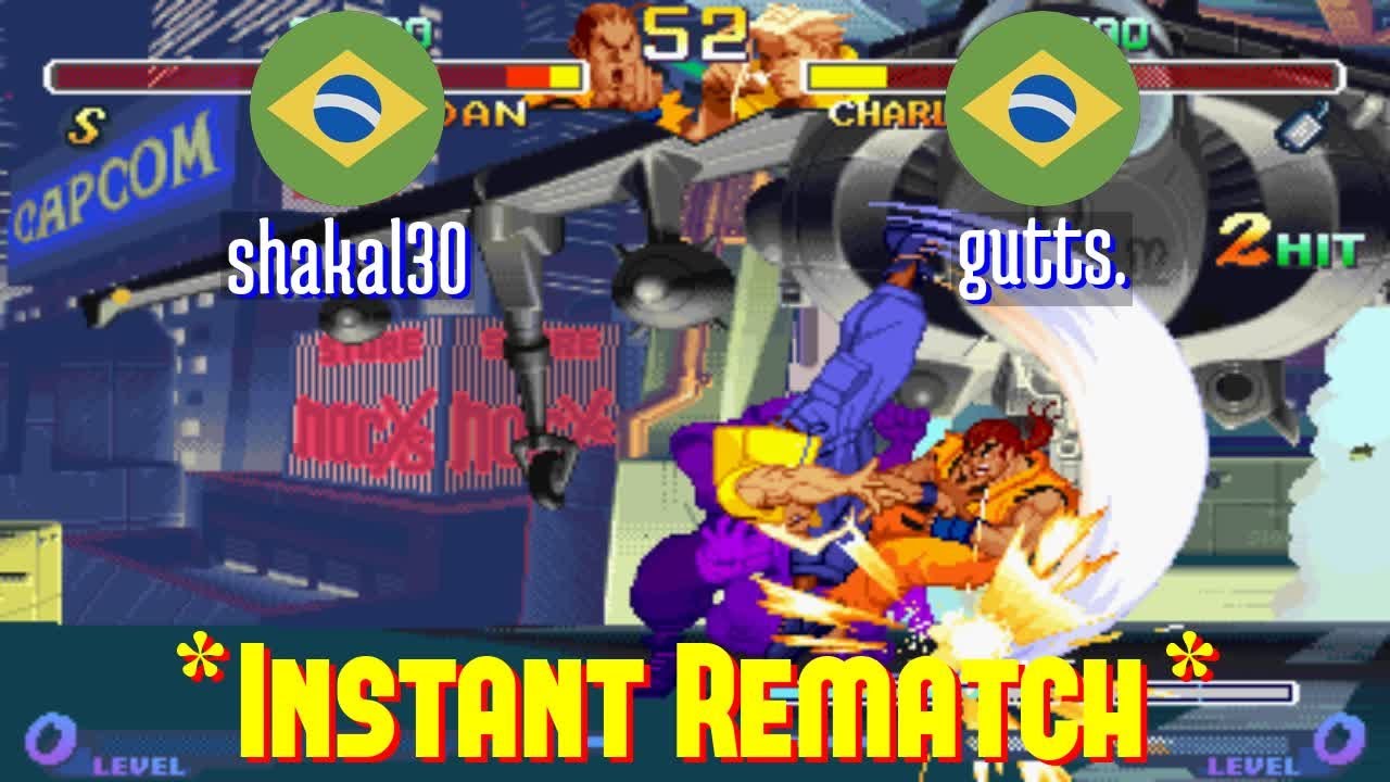 FT5 @sfa2u: shakal30 (BR) vs gutts. (BR) [Street Fighter Alpha 2 sfa2 Fightcade] May 25