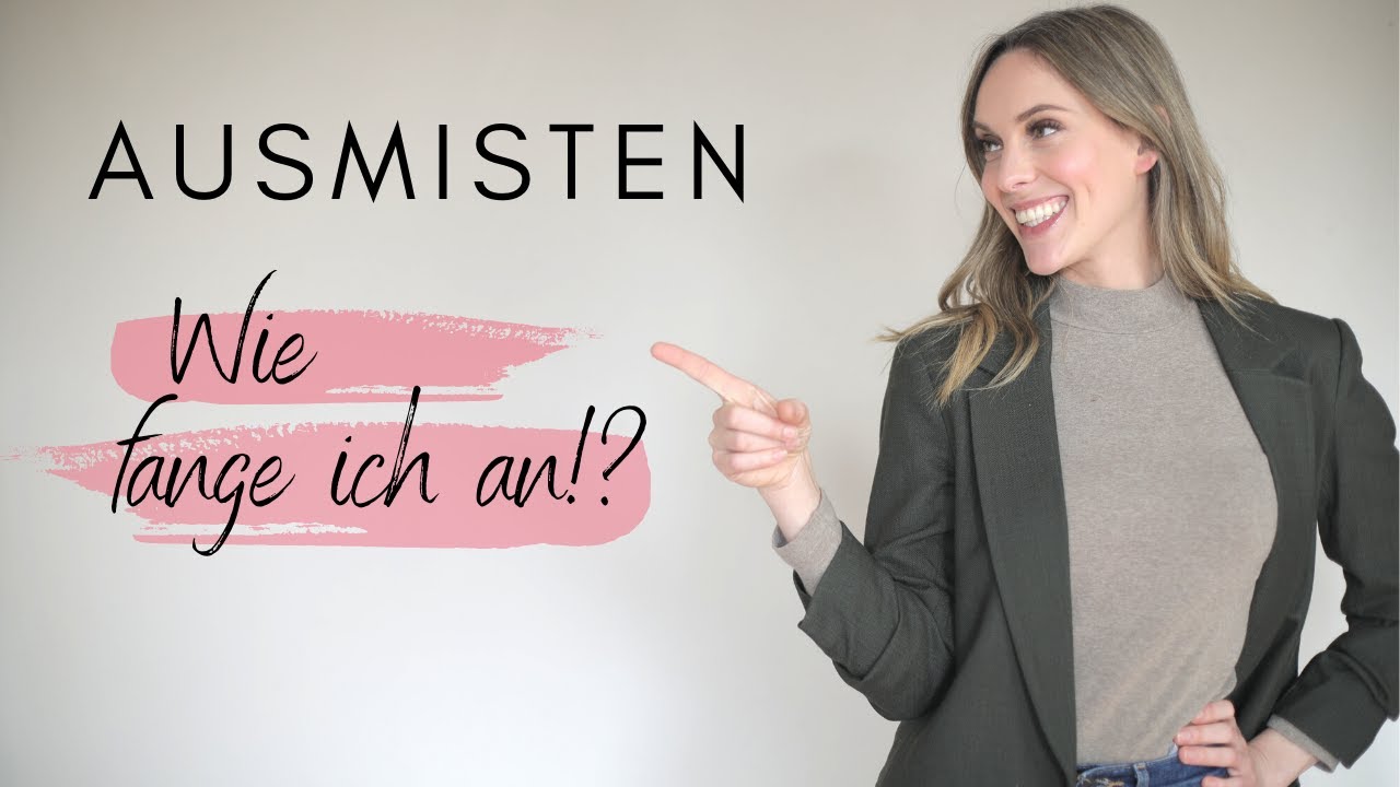 5 TIPPS zum AUSMISTEN!! | So fängst du an! | Ausmisten ohne ÜBERFORDERUNG | Jelena Weber