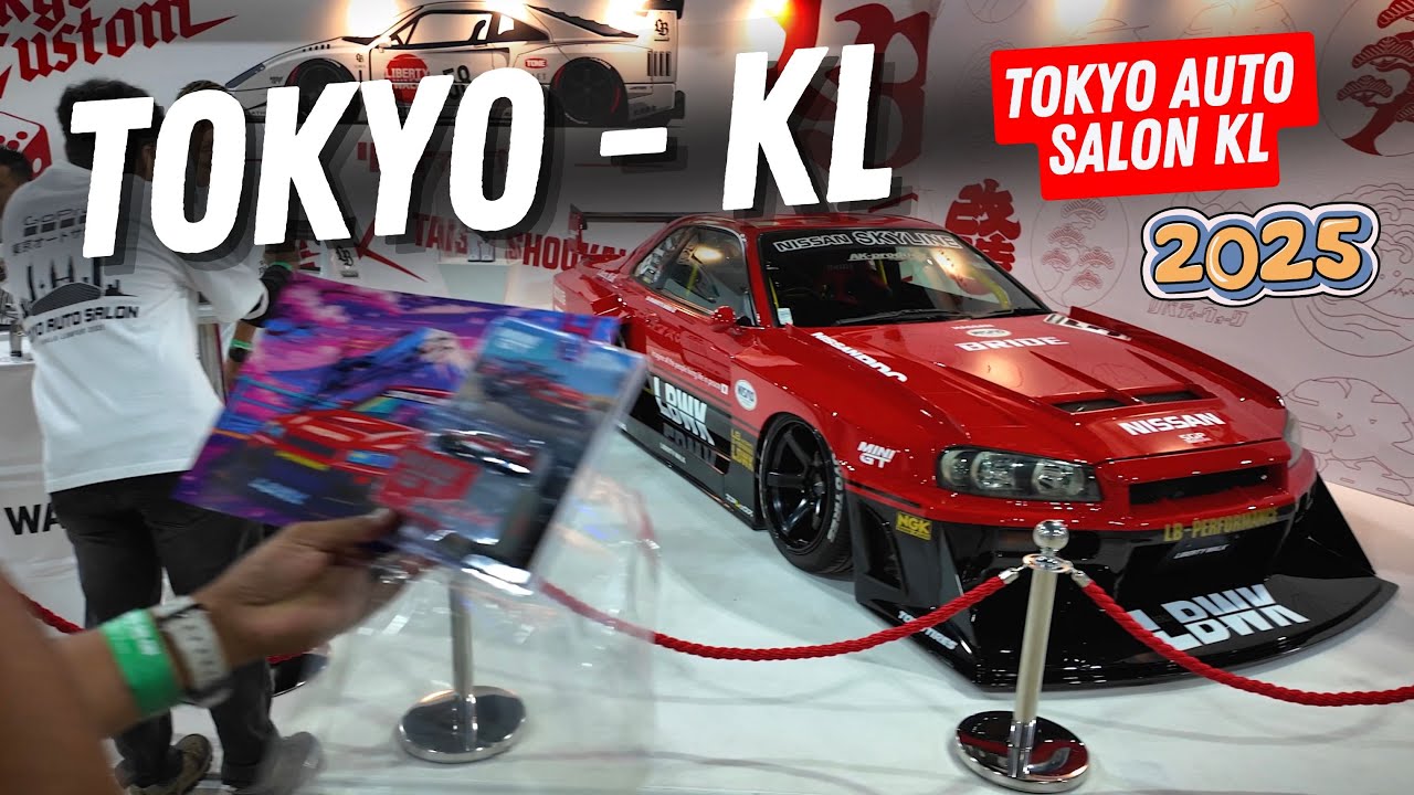 Tour Pusing Tokyo Auto Salon KL – JDM, Supercar & LBWK Semua Ada!