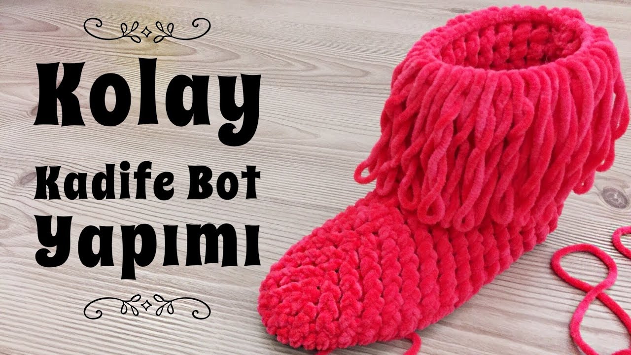 KOLAY KADİFE BOT YAPIMI