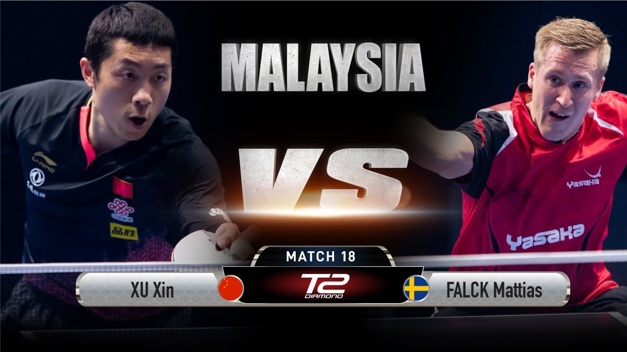 Xu Xin vs Mattias Falck | T2 Diamond Malaysia (Quarter Finals)