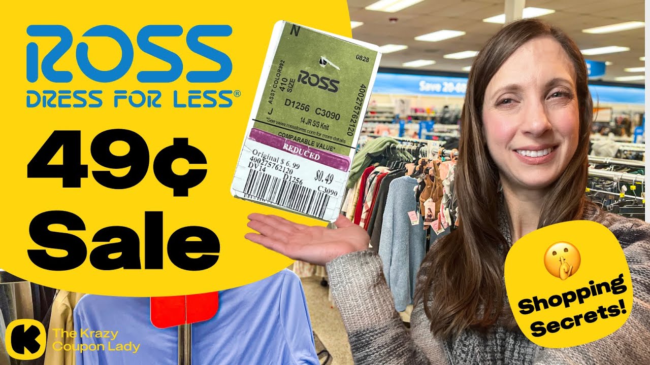 Ross $0.49 Cent Sale: All the Ross Shopping Secrets You NEED to Know