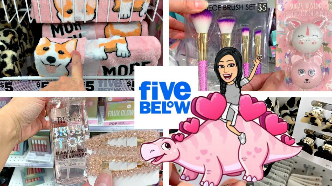 FIVE BELOW SHOPPING!!! 