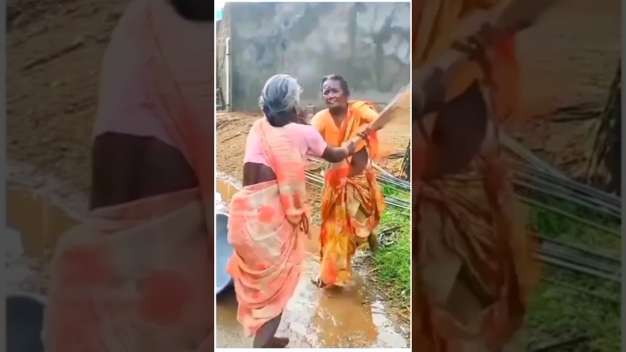 Village Lady Fighting 😂 #odisha #fight #viralshorts #village #funny #youtube #comedy