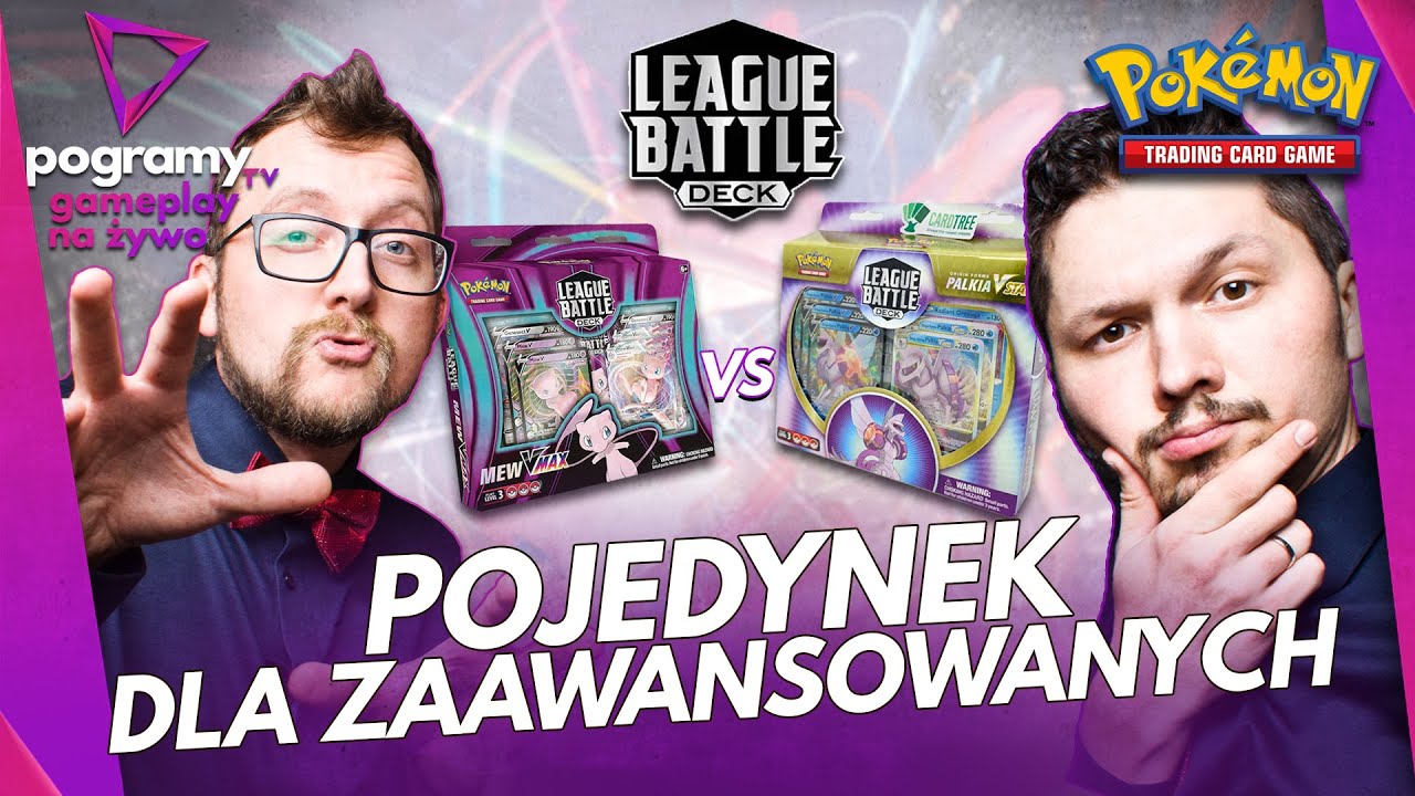 Pojedynek MEW Vmax vs PALKIA Vstar - Pokemon TCG! | PogramyTV Live