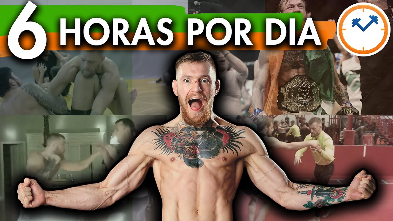 OS 6 TREINOS e a DIETA do CONOR MCGREGOR 🇮🇪 (pra secar sem perder massa muscular) | Saúde na Rotina