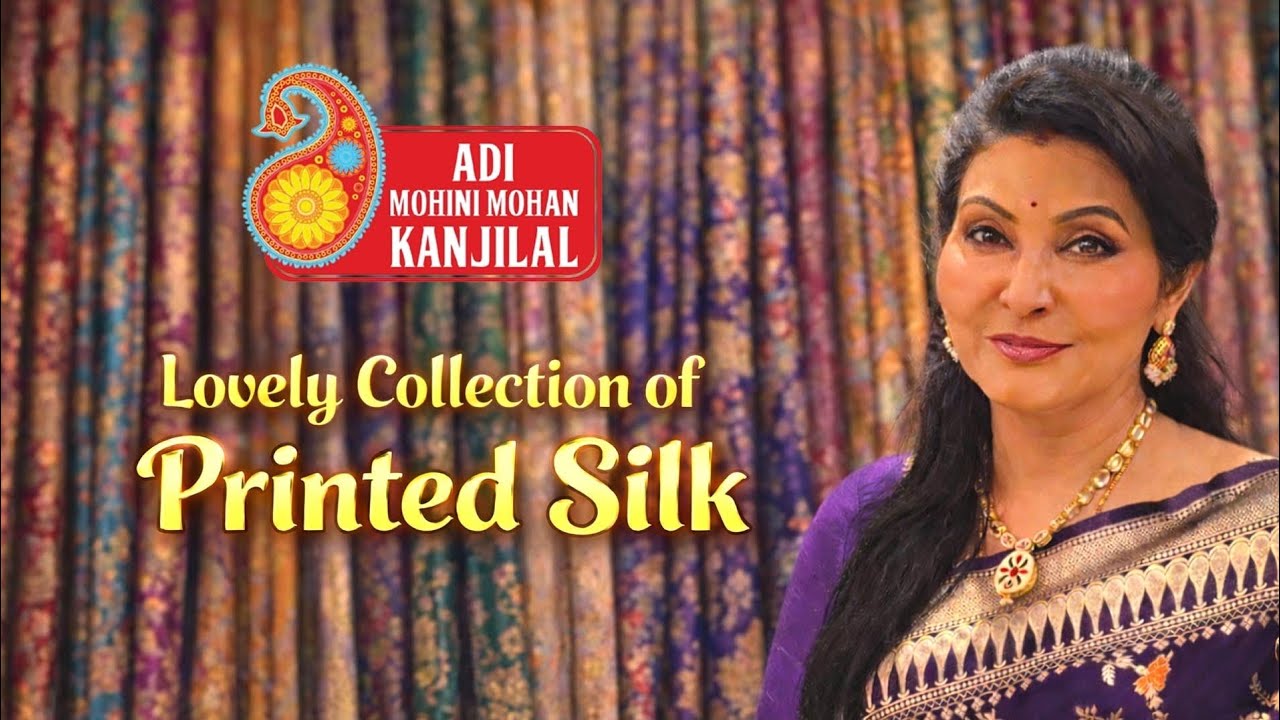 Wrap Yourself with Colourful Printed Silk Collections by Swarnali Kanjilal