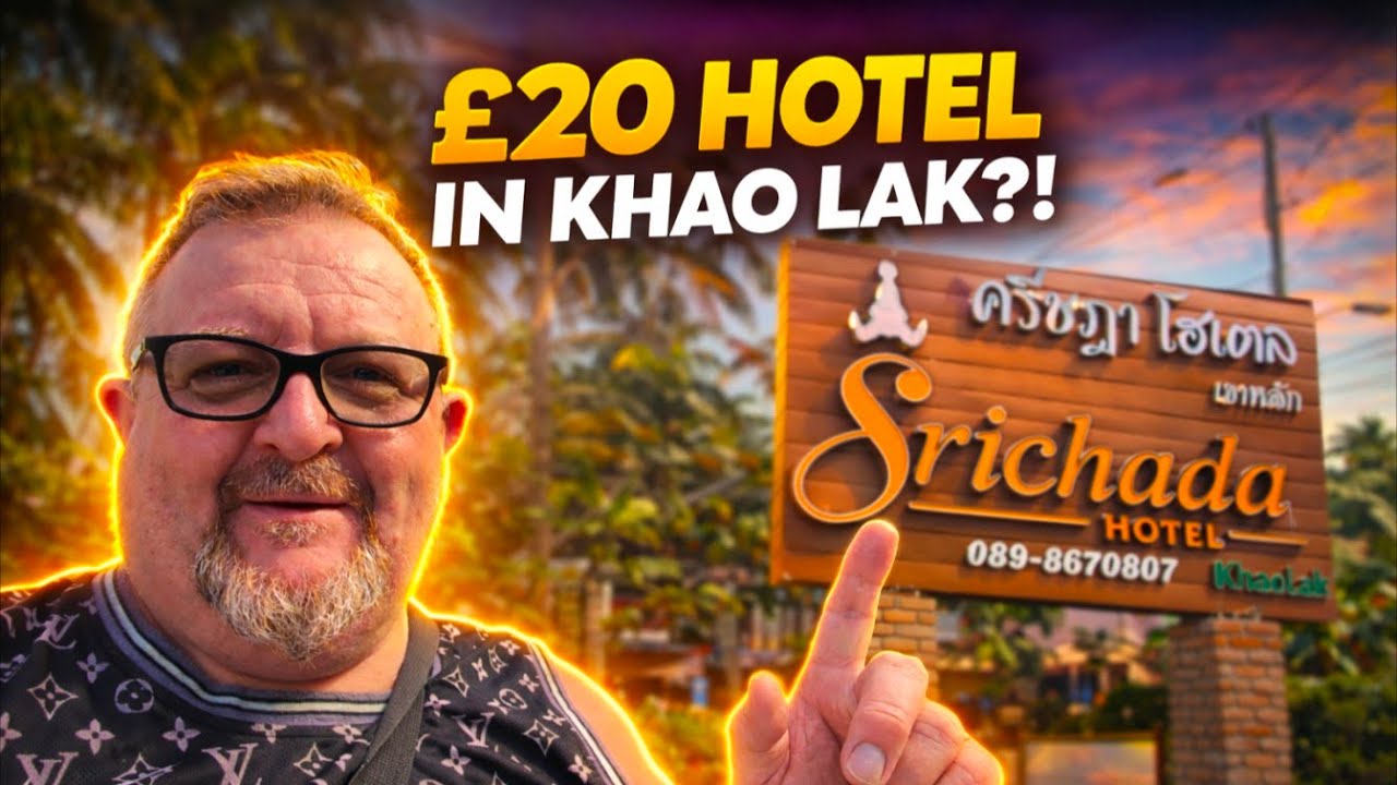 £20 Budget Hotel in Khao Lak?! | Srichada Hotel Review 🇹🇭