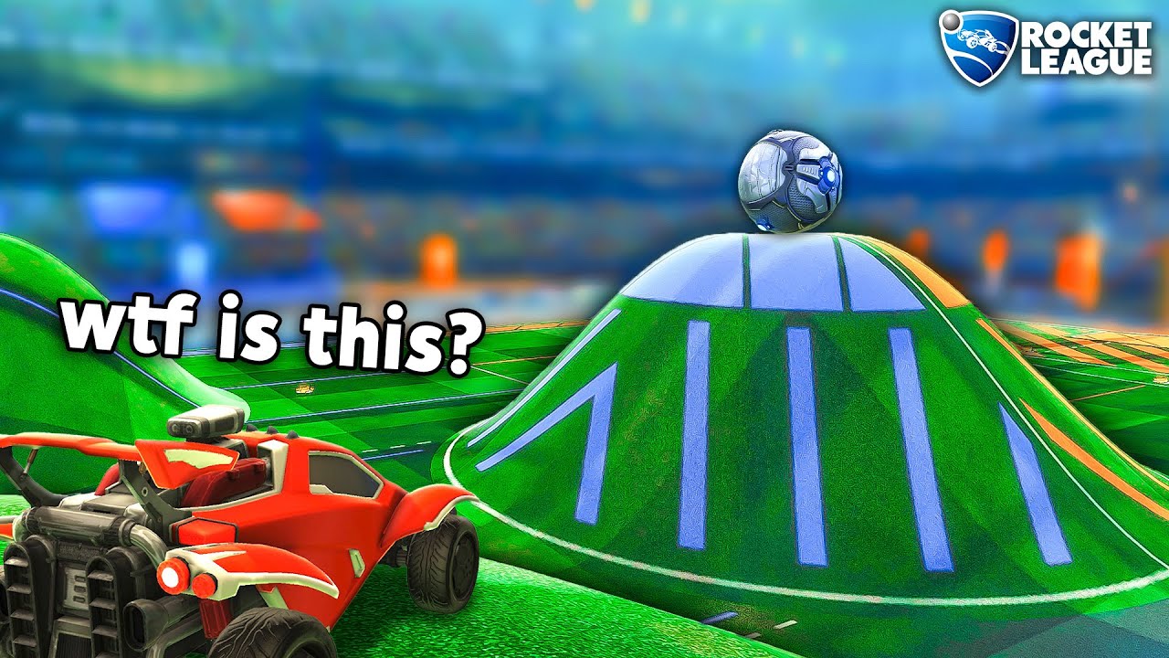 Uhh guys...? Is Rocket League supposed to look like this?