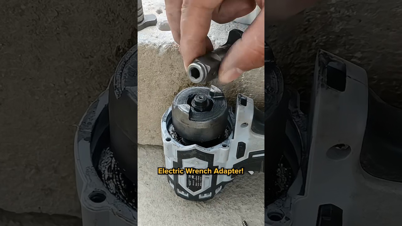 This T Shaft Electric Wrench Adapter can do more with your drill🔥🛠️ #tools #besttools