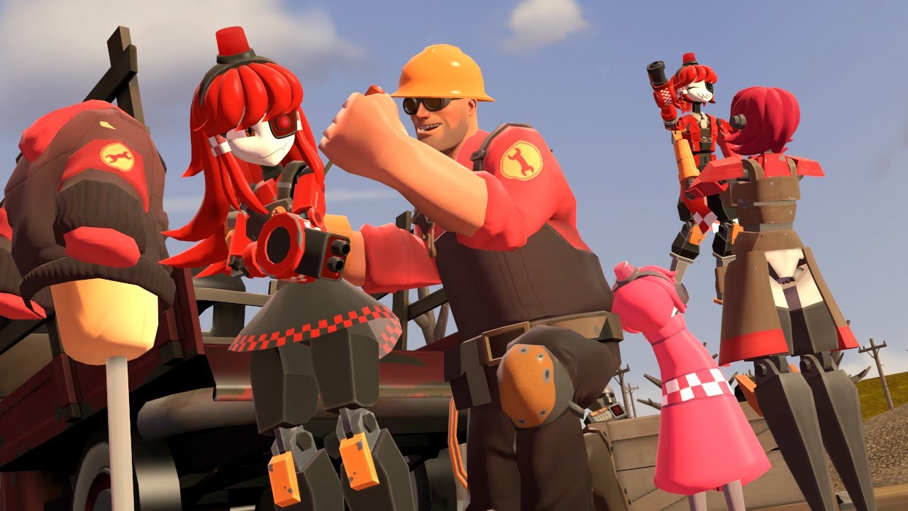 (SFM/TF2) Sentry Training.
