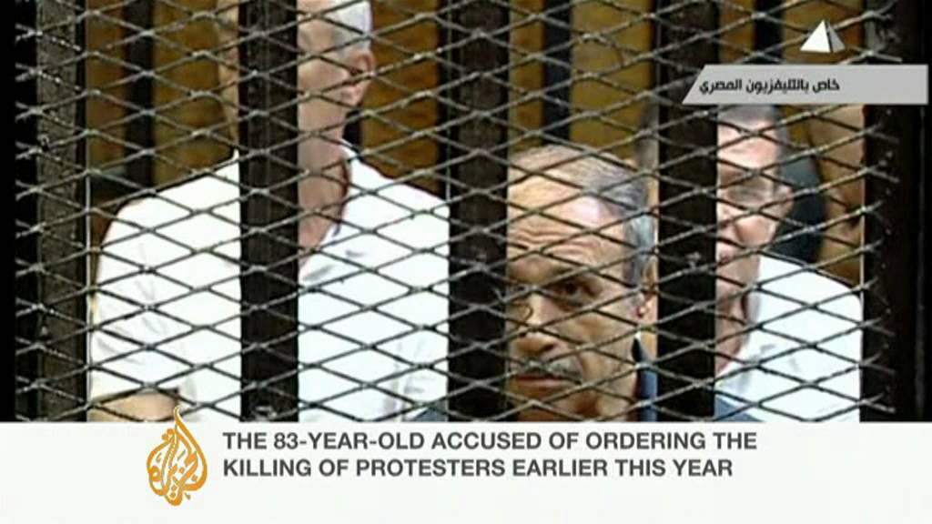 Sherine Tadros reports on Mubarak trial