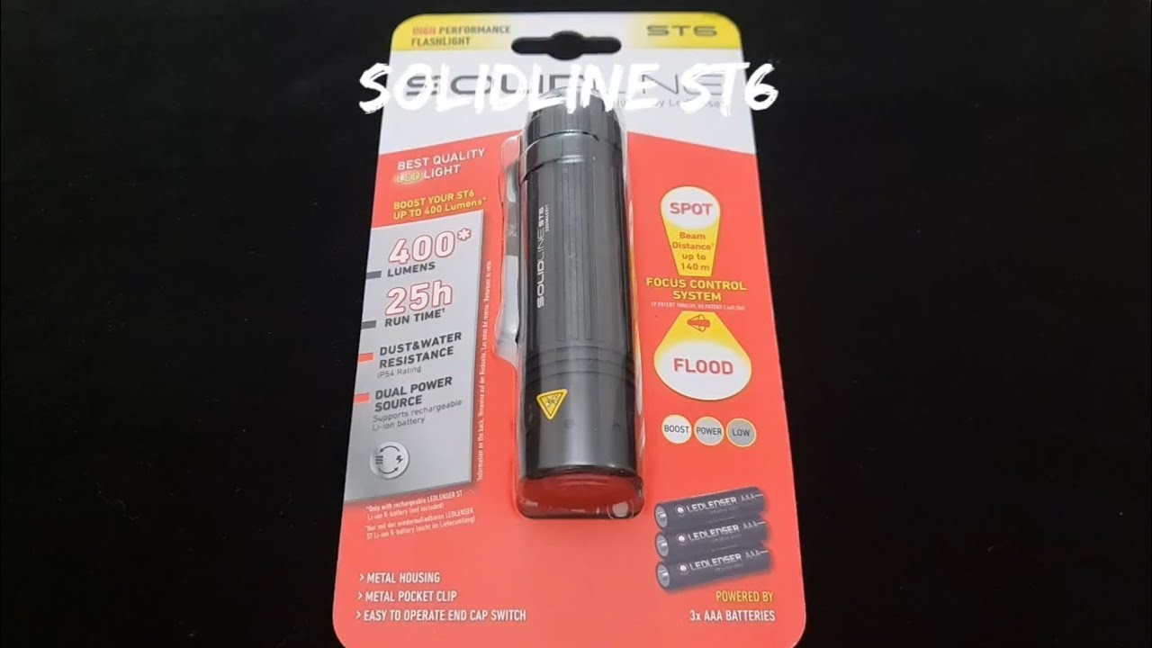 Solidline ST6 Zumlu El Feneri İncelemesi. ST5, ST6 ve ST7 Saha Kıyaslaması.