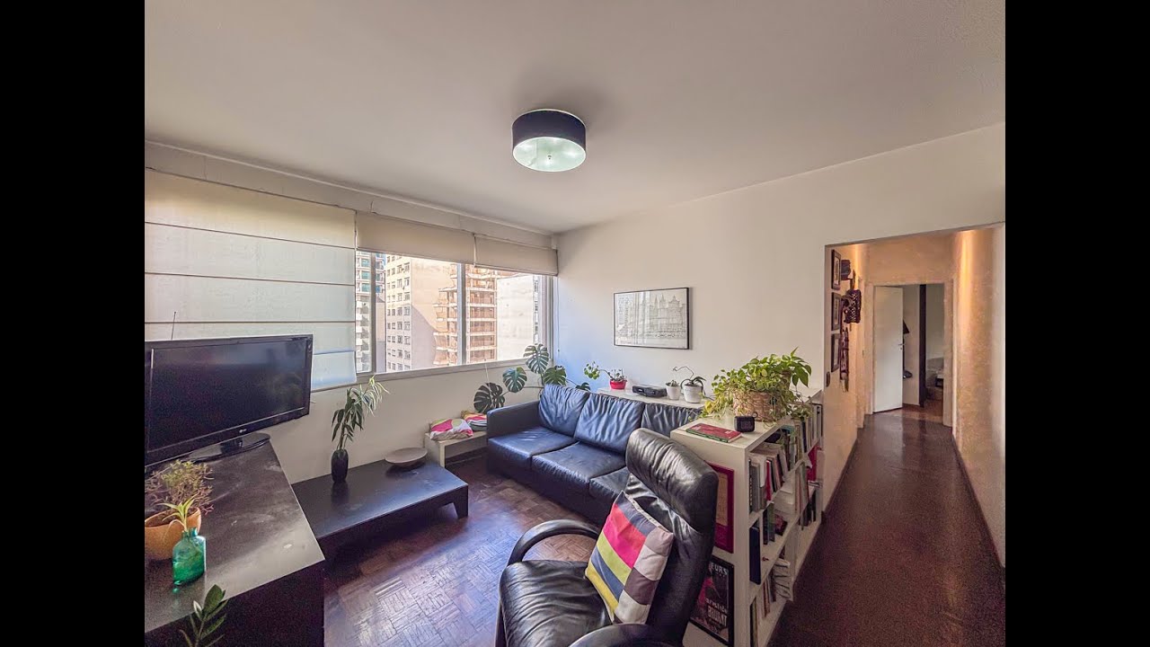 Higienópolis | 3 Dormitórios | Armários | Home Office | Janelão | Piso Taco | 1 vaga | 100m²