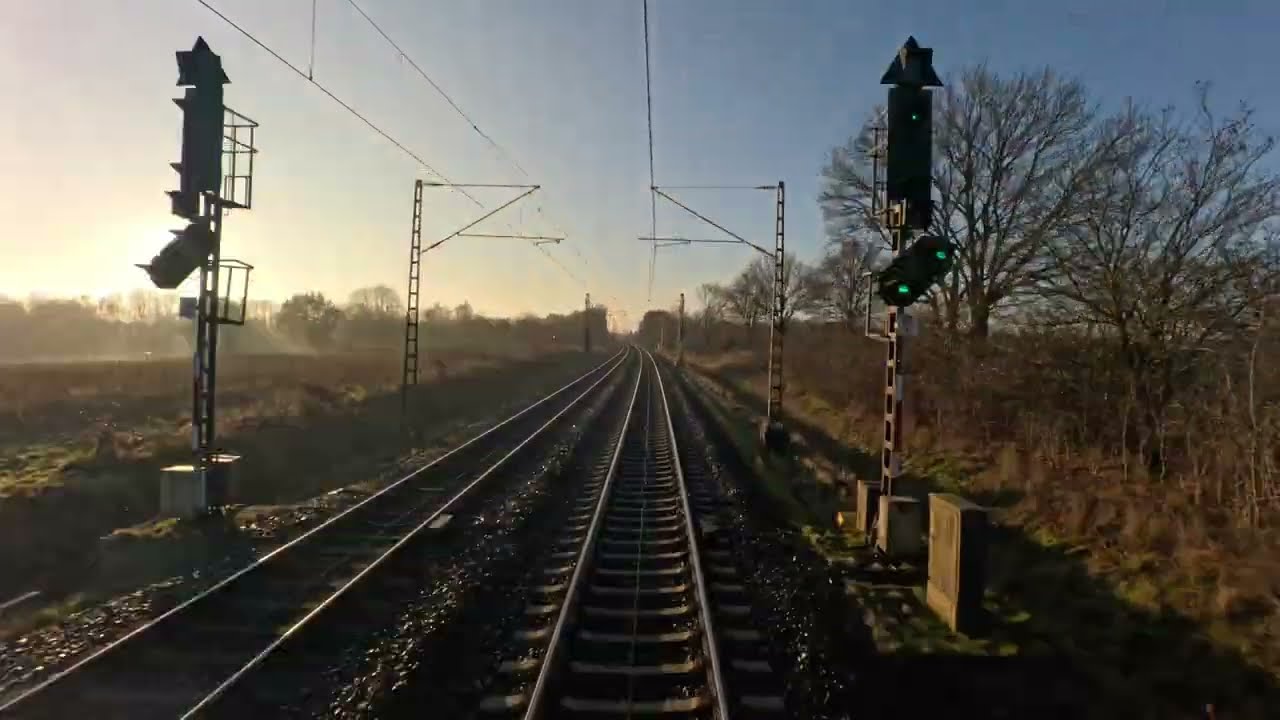 🌍 Führerstandsmitfahrt von Bremen nach Lengerich: Überführung von 5 Reisezugwagen 🚂RDC  BTE  BR 101