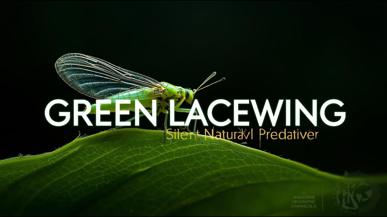 Green Lacewing: The Silent Predator That Protects Ecosystems Naturally