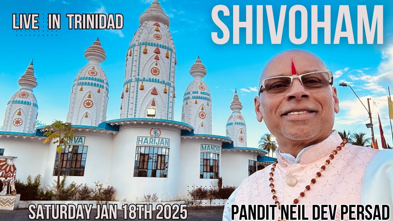 SHIVOHAM - Pandit Neil Dev Persad -  LIVE in Trinidad