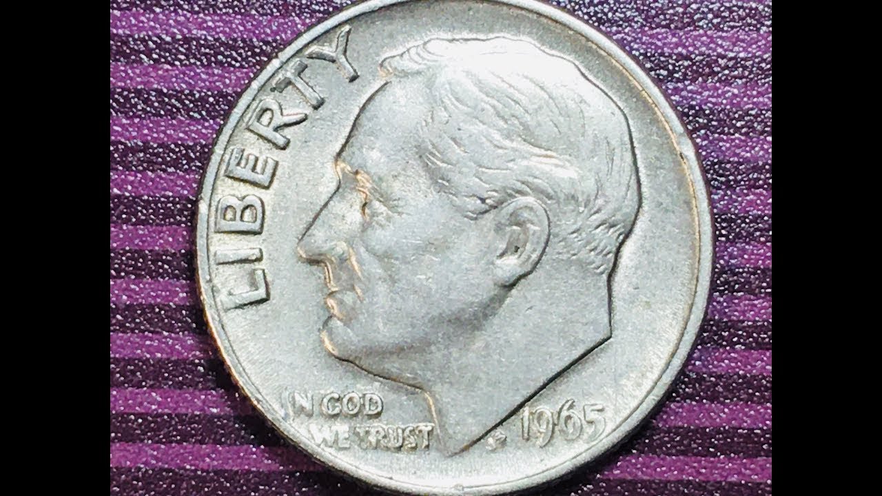 1965 Roosevelt Dime - No Mint Mark Coins