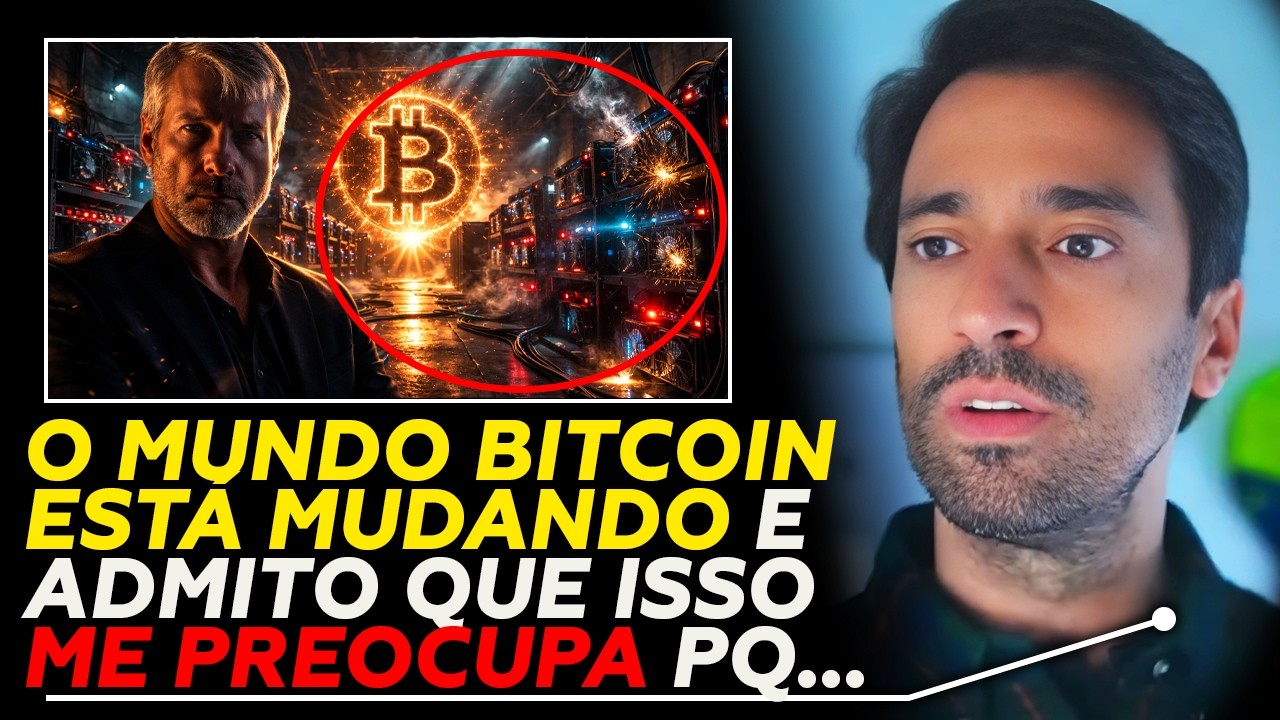 ELES ESTÃO SAINDO... O MUNDO BITCOIN ESTÁ MUDANDO e MICHAEL SAYLOR faz NOVA COMPRA!