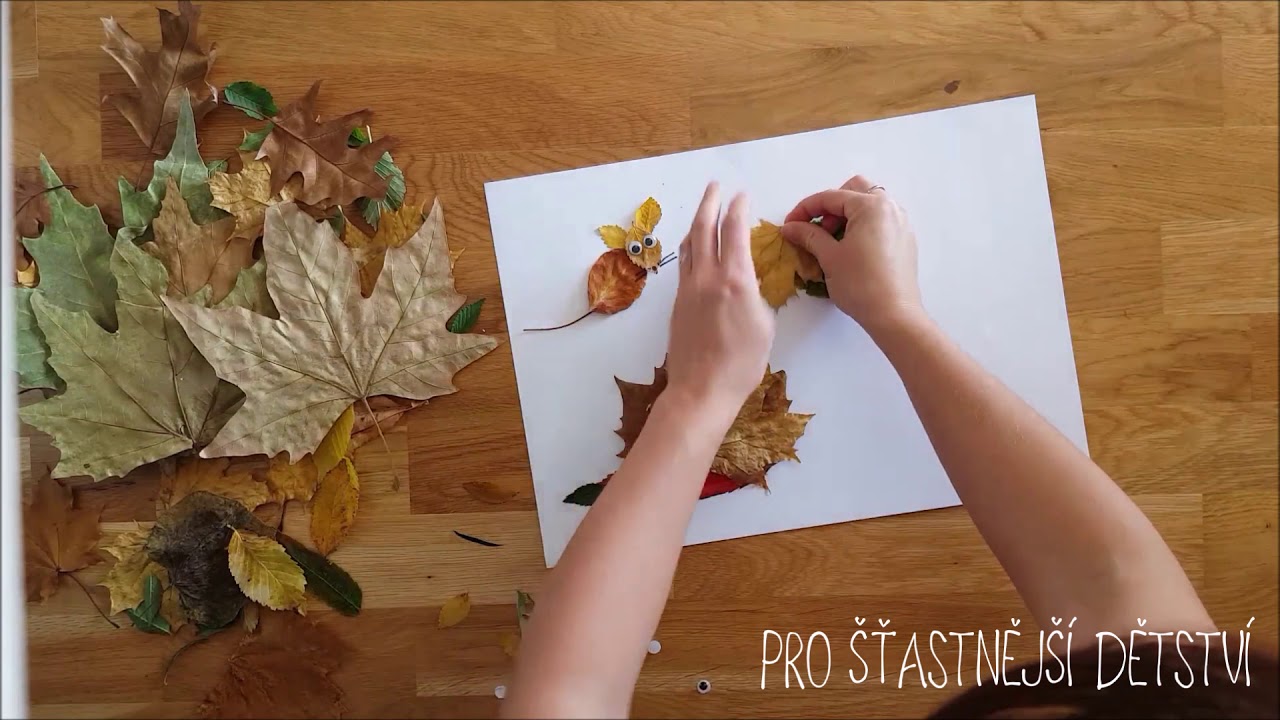 Podzimní tvoření z listů II.