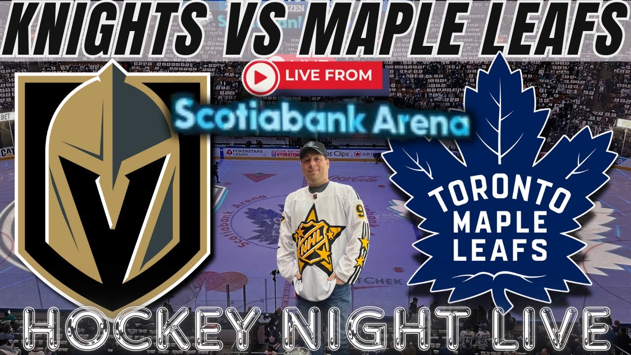 LIVE: Toronto Maple Leafs vs Vegas Golden Knights NHL Pregame!