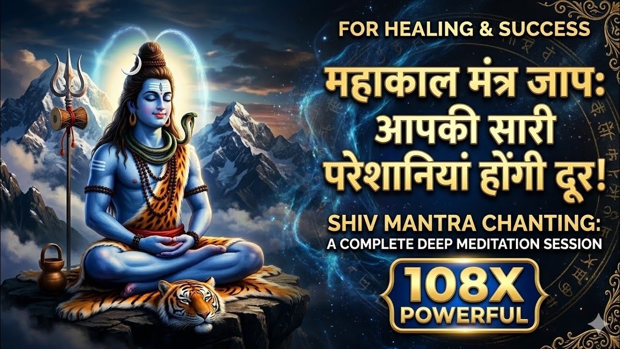 शिव मंत्र जाप 108 बार ।। By Katha mandal
