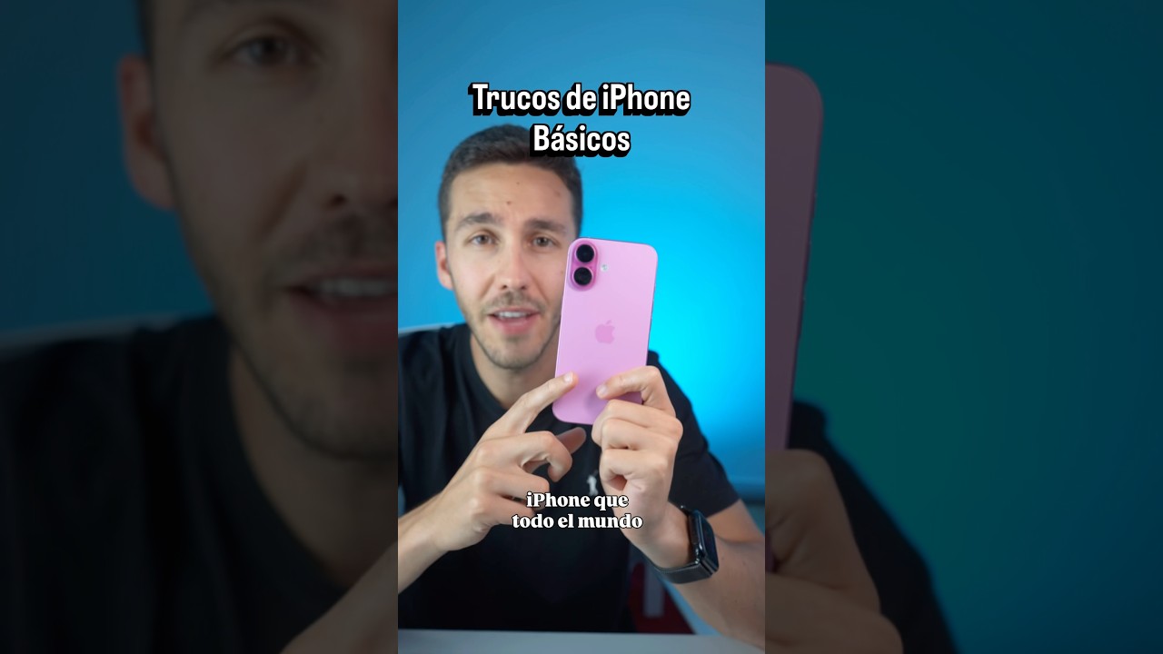5 TRUCOS de iPhone B&Aacute;SICOS que todo el mundo deber&iacute;a saber ☝️