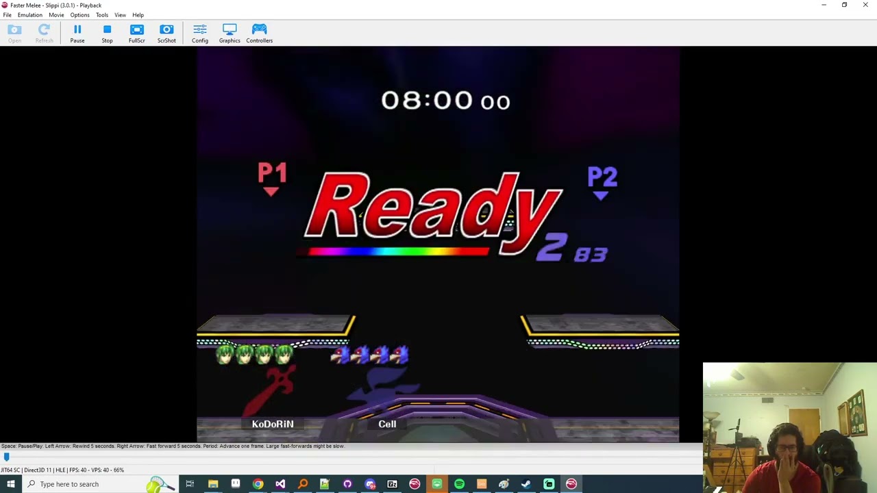 Fiction Melee Lesson ft. Cell #19 - Falco vs Marth