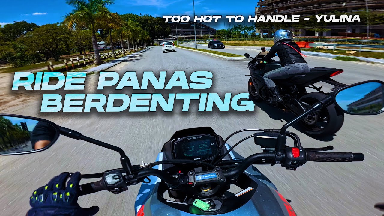 KATANA WEI ! TOO HOT TO HANDLE ! Ride dengan @Rosyulina @farisunoori_motovlog  | Suzuki Katana Malaysia [4K]