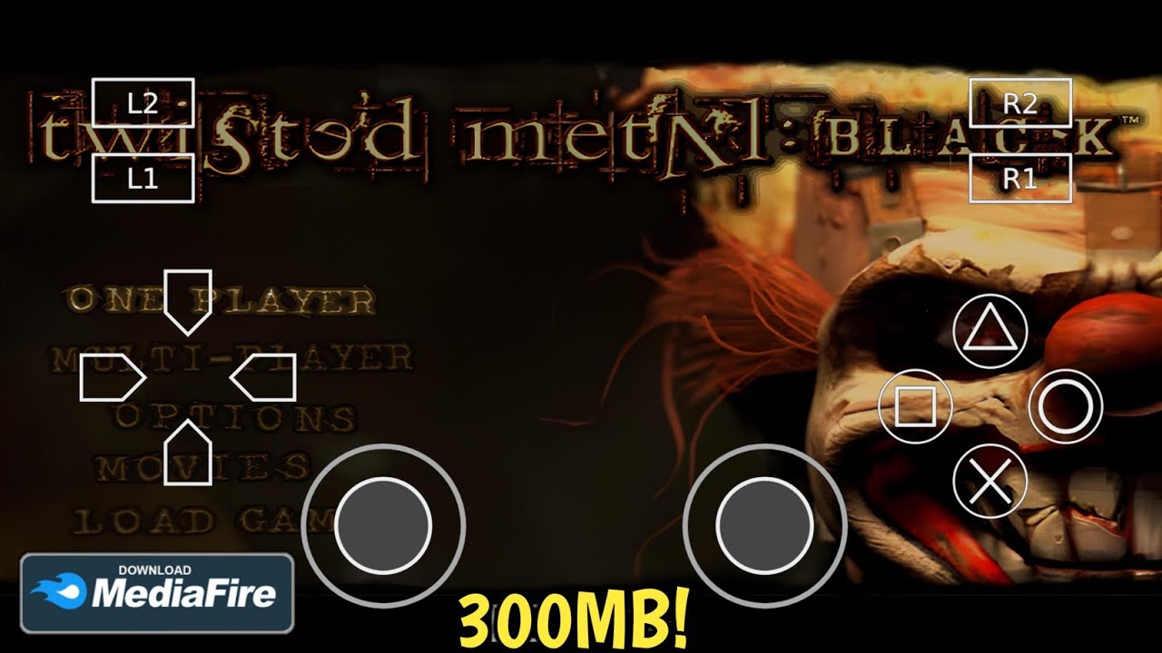 Game Twisted Metal Black PS2 Android Offline