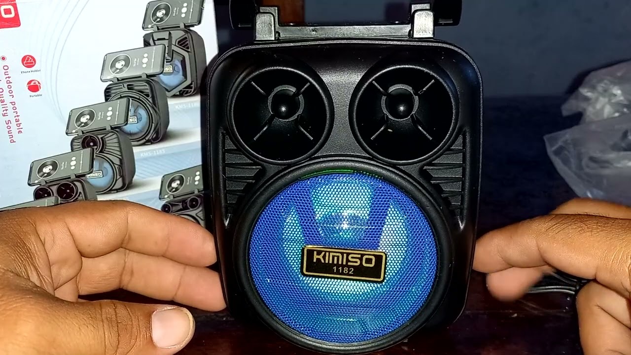 COMO SINTONIZAR AS RÁDIOS FM NA CAIXA DE SOM KIMISO KMS-1182 COM BLUETOOTH E PEN-DRIVE