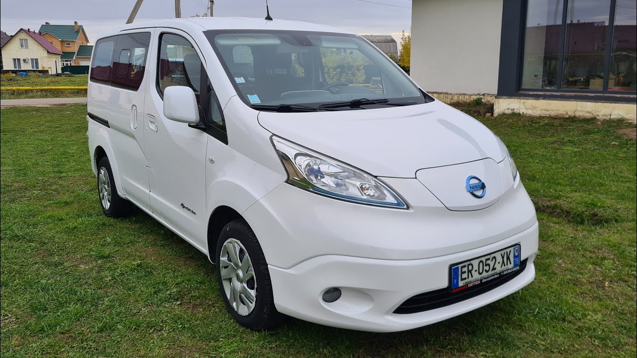Nissan e-NV200 Evalia 7 мест 24 kwh. Сколько проедет? ТЕСТ пробегом по трассе и зарядка по счетчику.