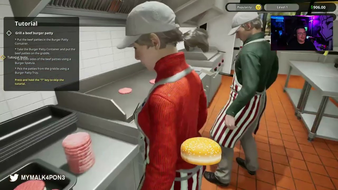 ALKA JUEGA FAST FOOD SIMULATOR CON AMIGOS - Ep. 1