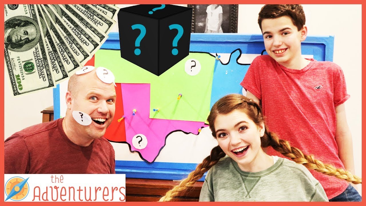 Throwing A Dart At A Map - PRiZES And PUNiSHMENTS Part 2/ That YouTub3 Family I The Adventurers