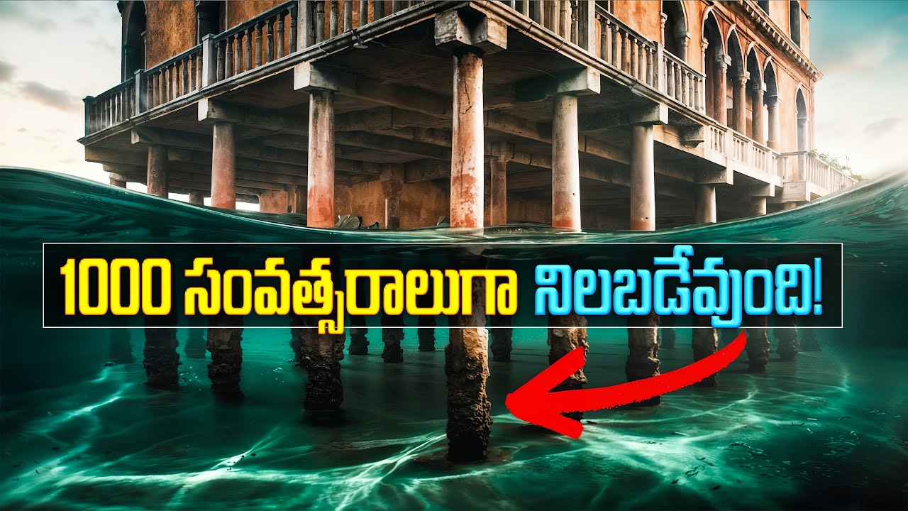 వెనిస్ నగర నిర్మాణ రహస్యం! Venice Engineering That Shocked the World!