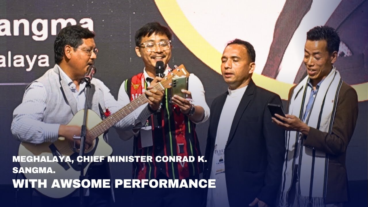 Meghalaya CM performing Let it be by Beatles / 5th Regional Youth Convention 2025