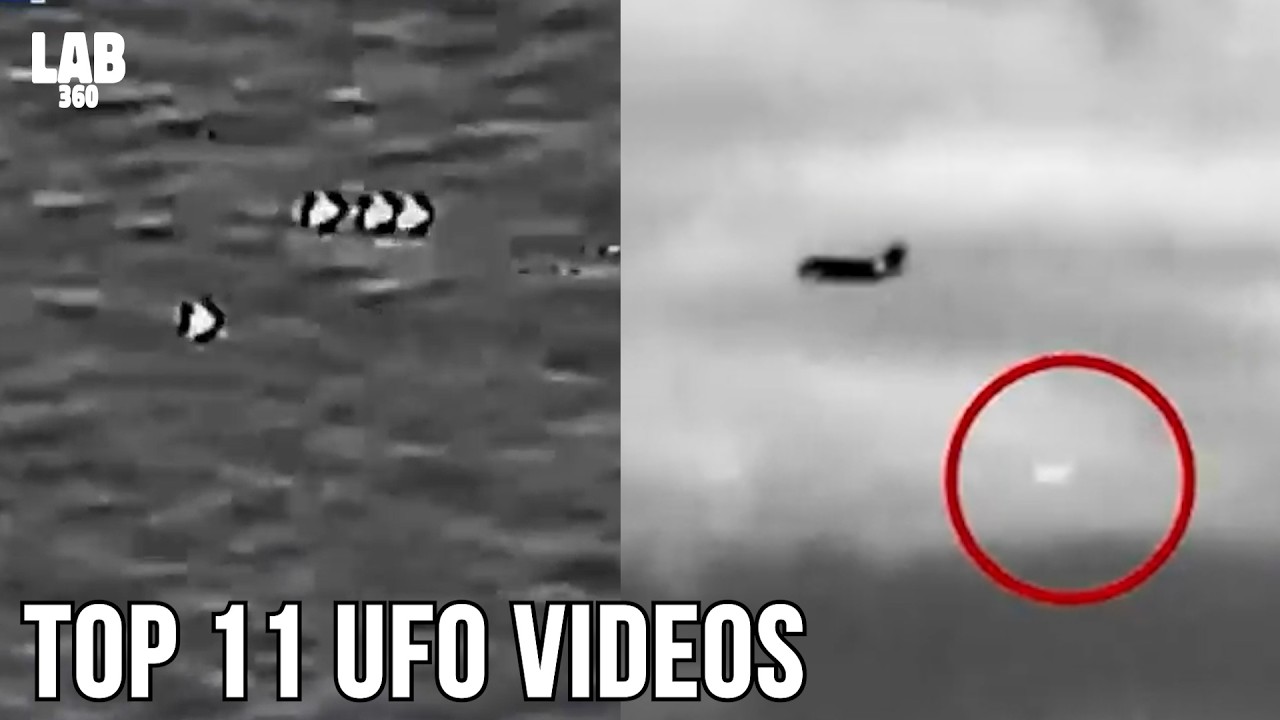 BREAKING! Top 11 UFO Videos Released By Donald Trump In Pentagon Batch 2 Will Freak You Out!