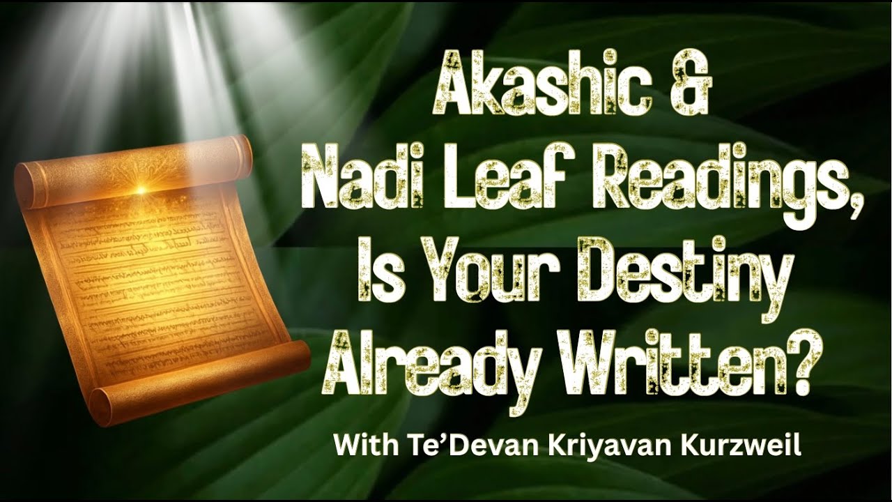 Akashic & Nadi Leaf Readings, Is Your Destiny Already Written? #akashicreading #nadileaf