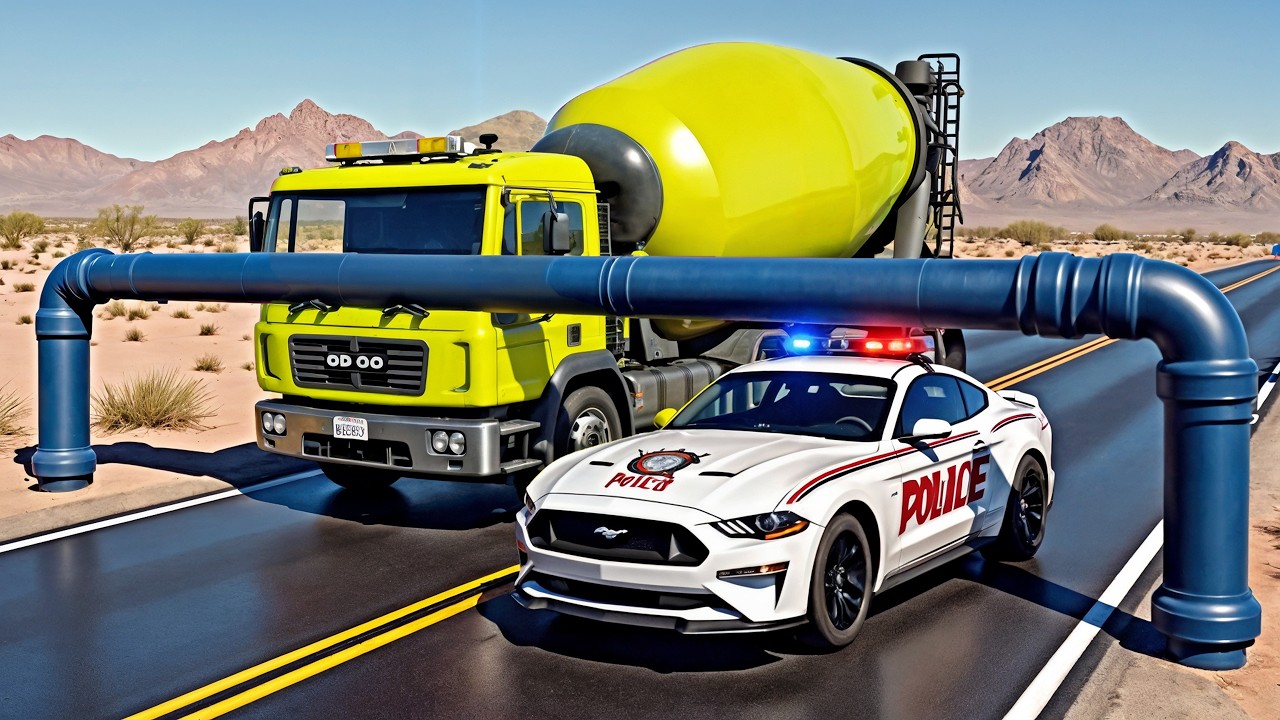Cars vs Pipe Line on Bridge #2 - BeamNG.drive Fails & Crashes 2026!