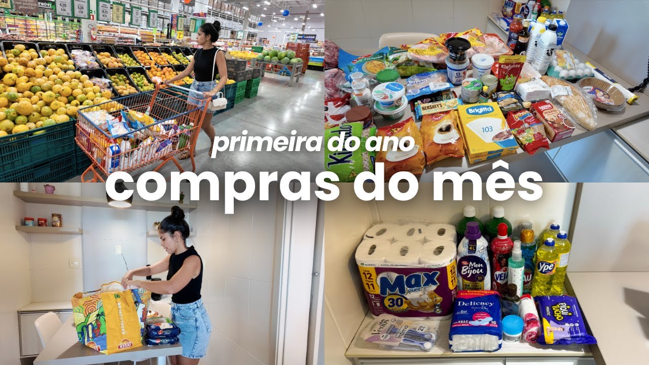 PRIMEIRA COMPRA DO MÊS DE 2025, mercado atacadista, o preço aumentou? dicas e valores