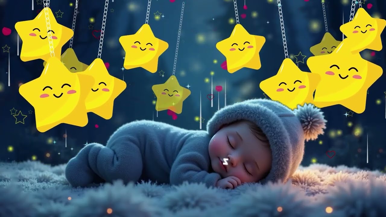 Baby Sleep Music ♫ Overcome Insomnia ♫ Sleep Instantly Within 3 Minutes ♥ Mozart Brahms Lullaby