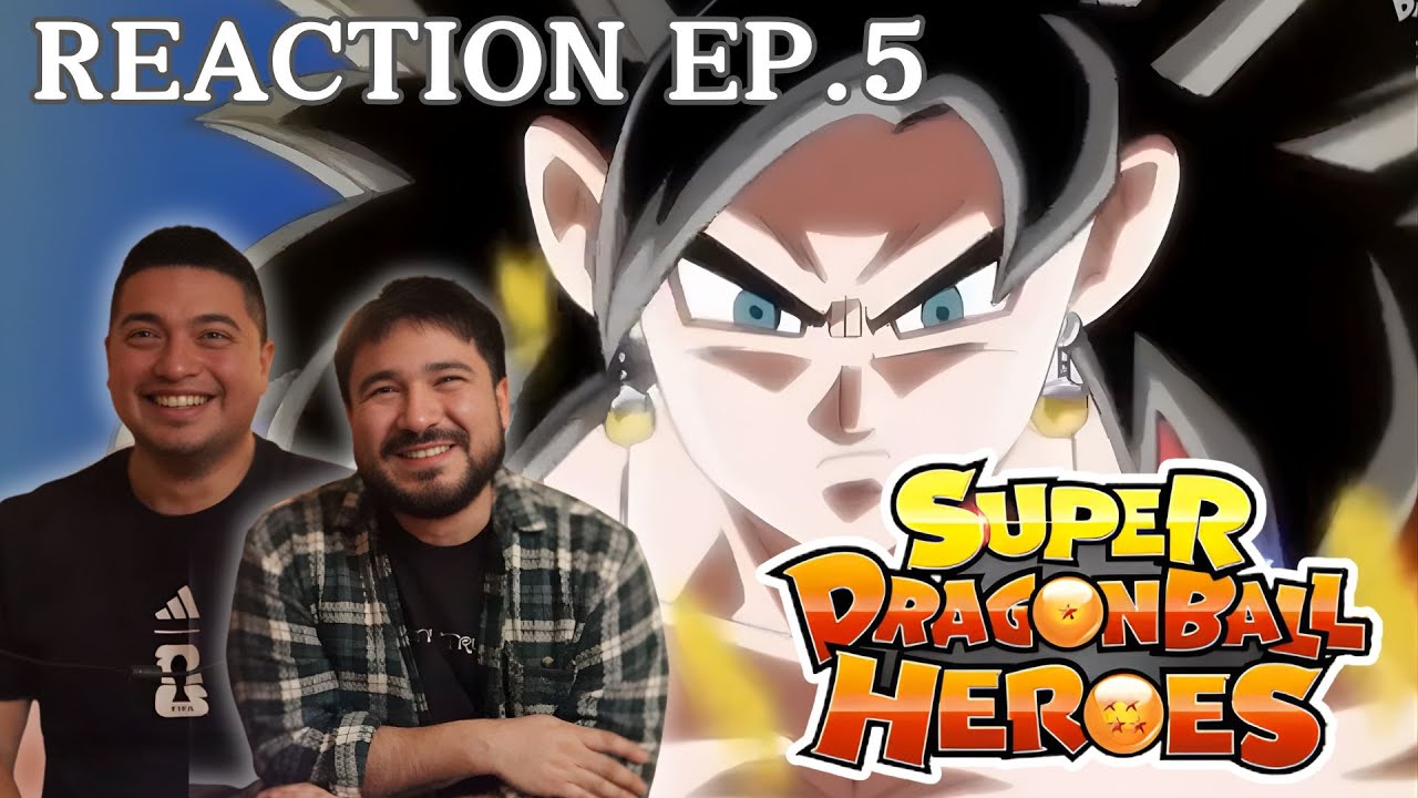 Реакция на 5 серию Super Dragon Ball Heroes: SSJ4 Веджито!