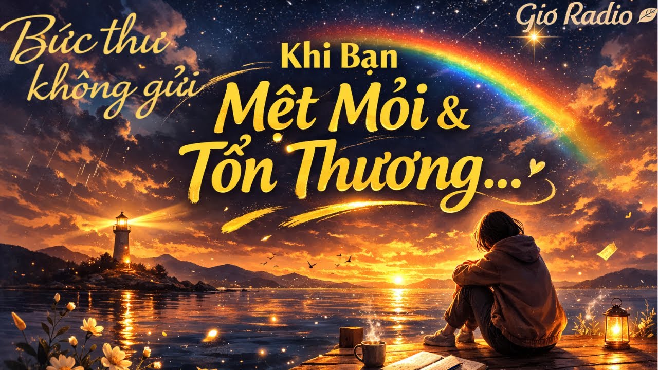 Bạn có đang cố tỏ ra ổn khi bên trong đã vỡ vụn | Lá thư không gửi #9