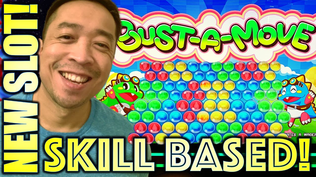 ★NEW SKILL-BASED SLOTS!!★🕹 CAN YOU WIN BIG? BUST-A-MOVE Slot Machine @BINION'S CASINO (NEXT GAMING)