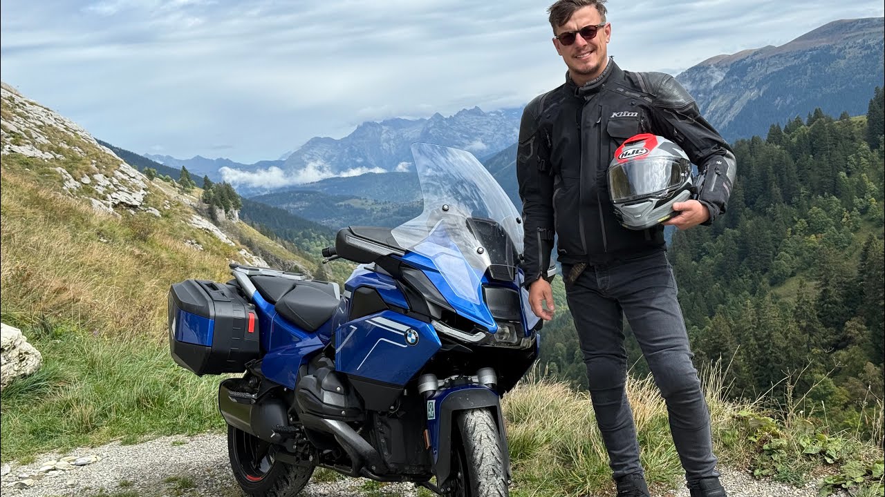 Реальный тест BMW R1300RT 2025 года на трассе Rue Du Grand Alps